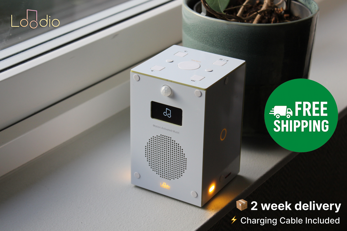 Loodio 2 - A Rechargeable Bathroom Privacy Device | Loodio